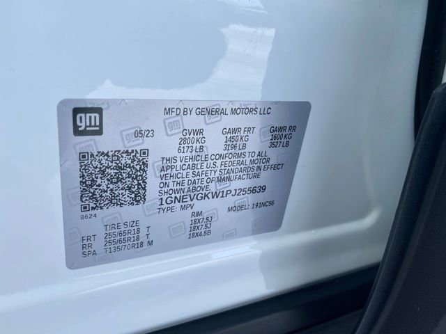 Certified 2023 Chevrolet Traverse LT w/ LPO, Floor Liner Package image 24