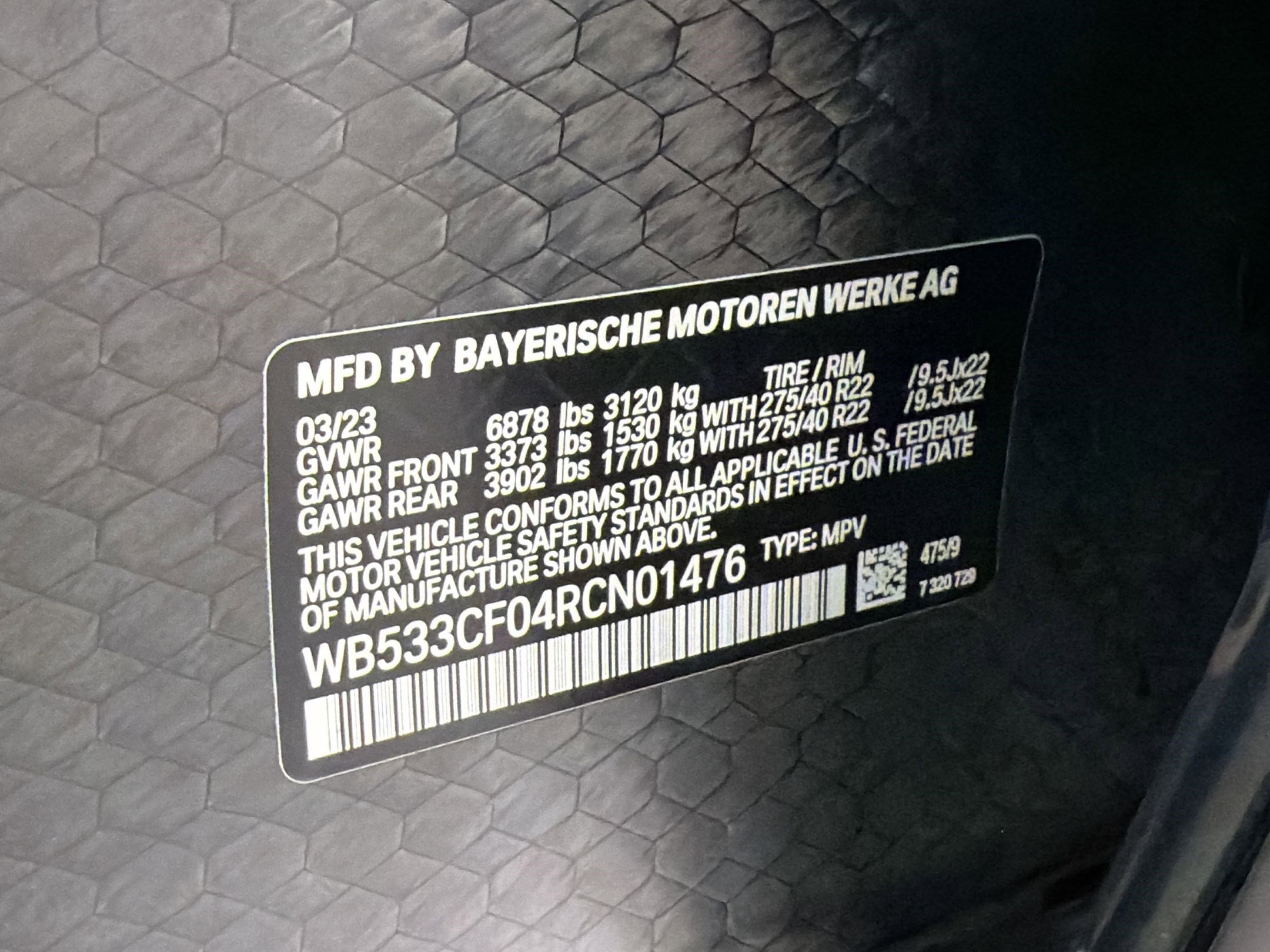 Used 2024 BMW iX M60 AWD/4WD image 16