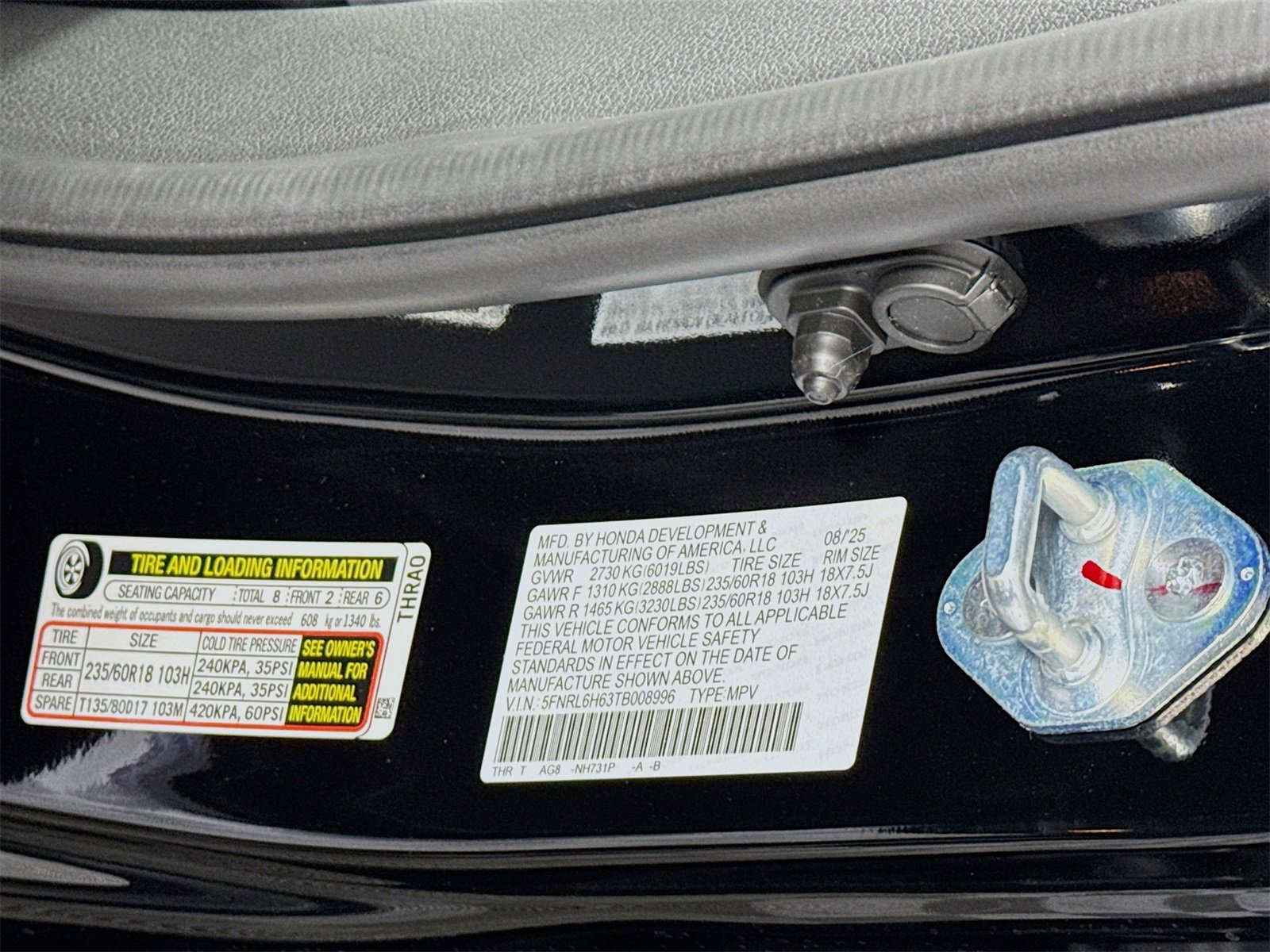 New 2026 Honda Odyssey Elite image 18