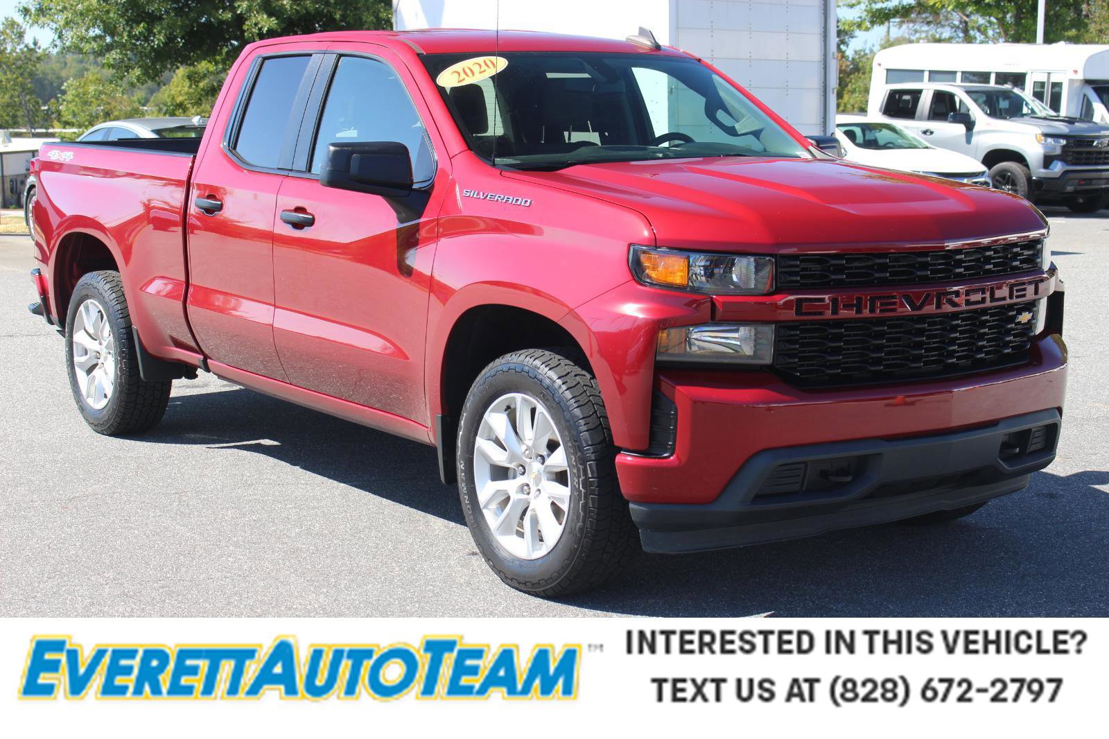 Used 2020 Chevrolet Silverado 1500 Custom w/ Custom Value Package