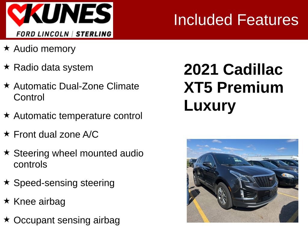Used 2021 Cadillac XT5 Premium Luxury image 3