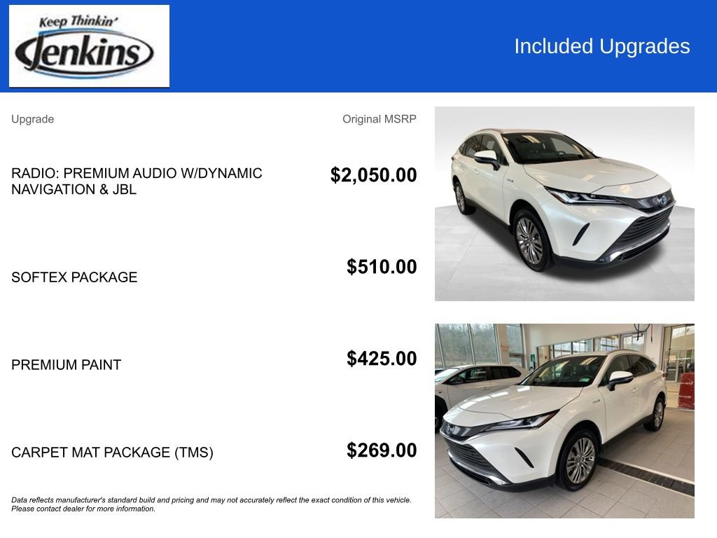 Used 2021 Toyota Venza XLE w/ Softex Package image 4