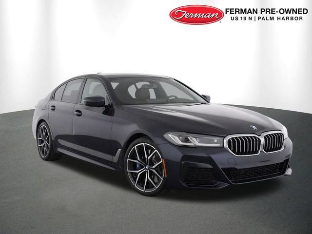 Used 2021 BMW M550i xDrive w/ Dynamic Handling Package AWD/4WD video 1