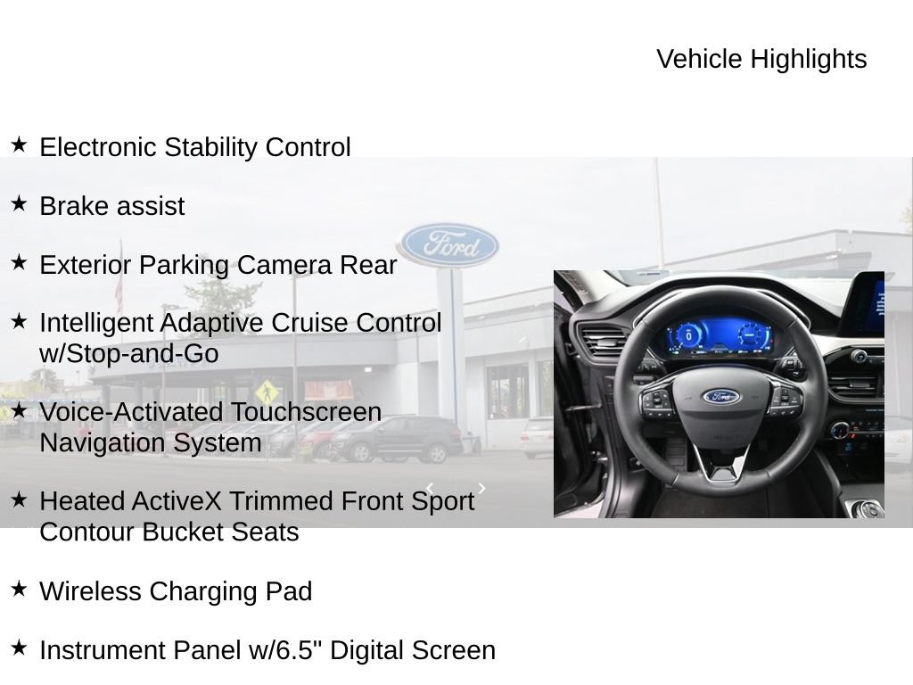 Used 2022 Ford Escape SEL w/ Technology Package AWD/4WD image 21
