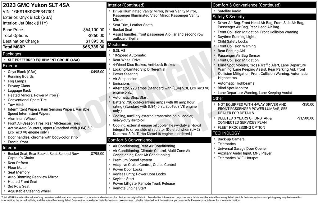 Used 2023 GMC Yukon SLT image 6