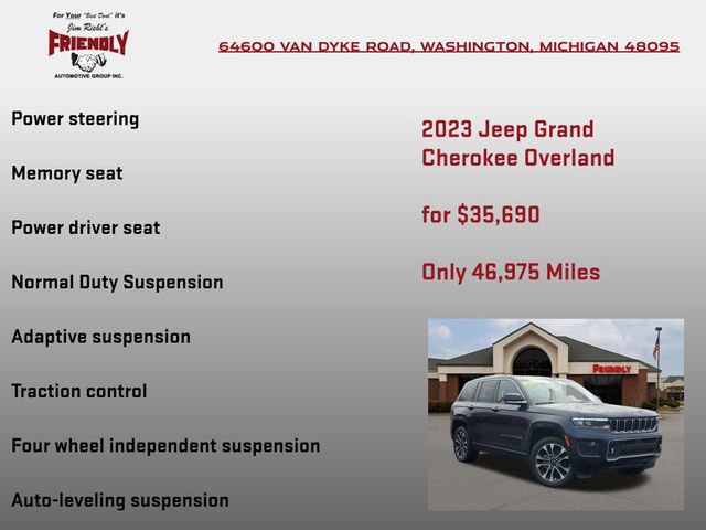 Used 2023 Jeep Grand Cherokee Overland image 15