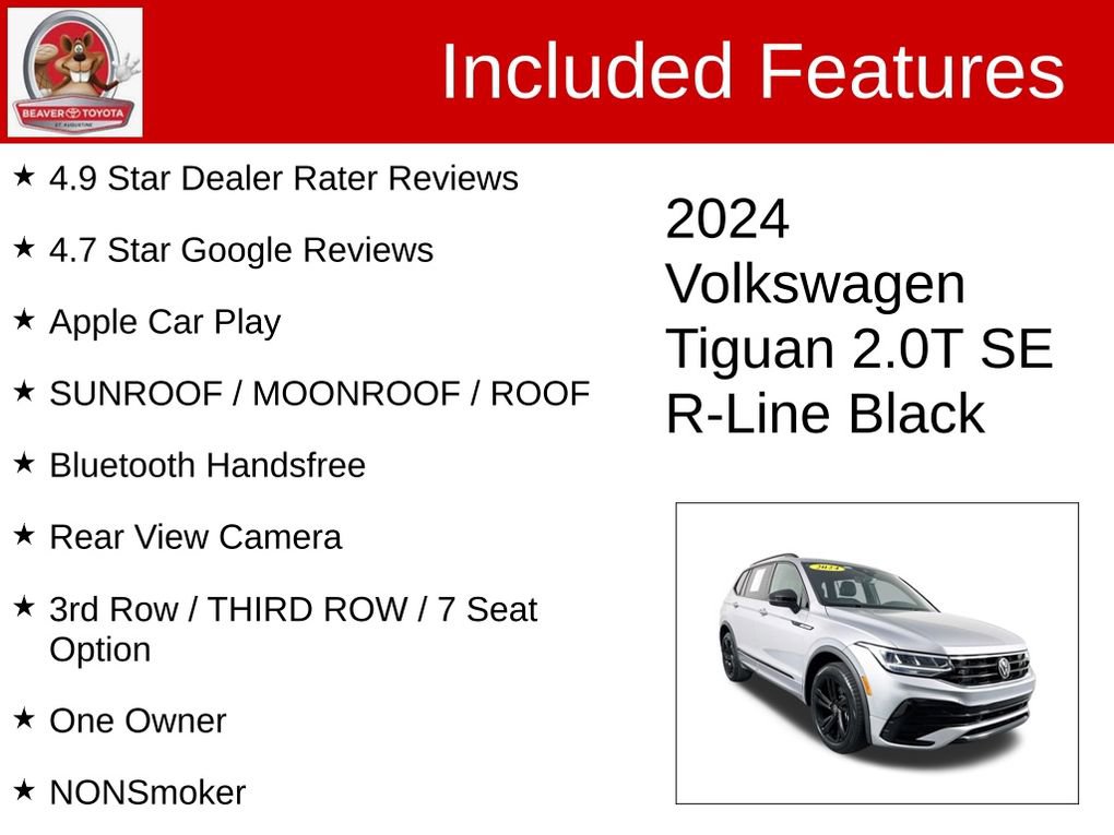 Used 2024 Volkswagen Tiguan SE R-Line image 4