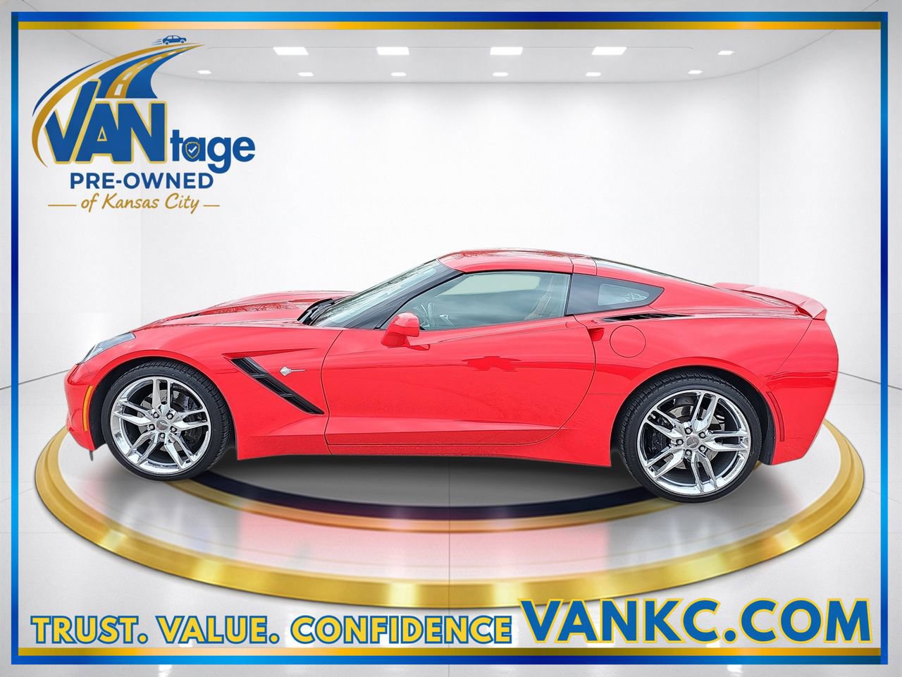 Used 2014 Chevrolet Corvette Stingray Coupe w/ 2LT Preferred Equipment Group image 10