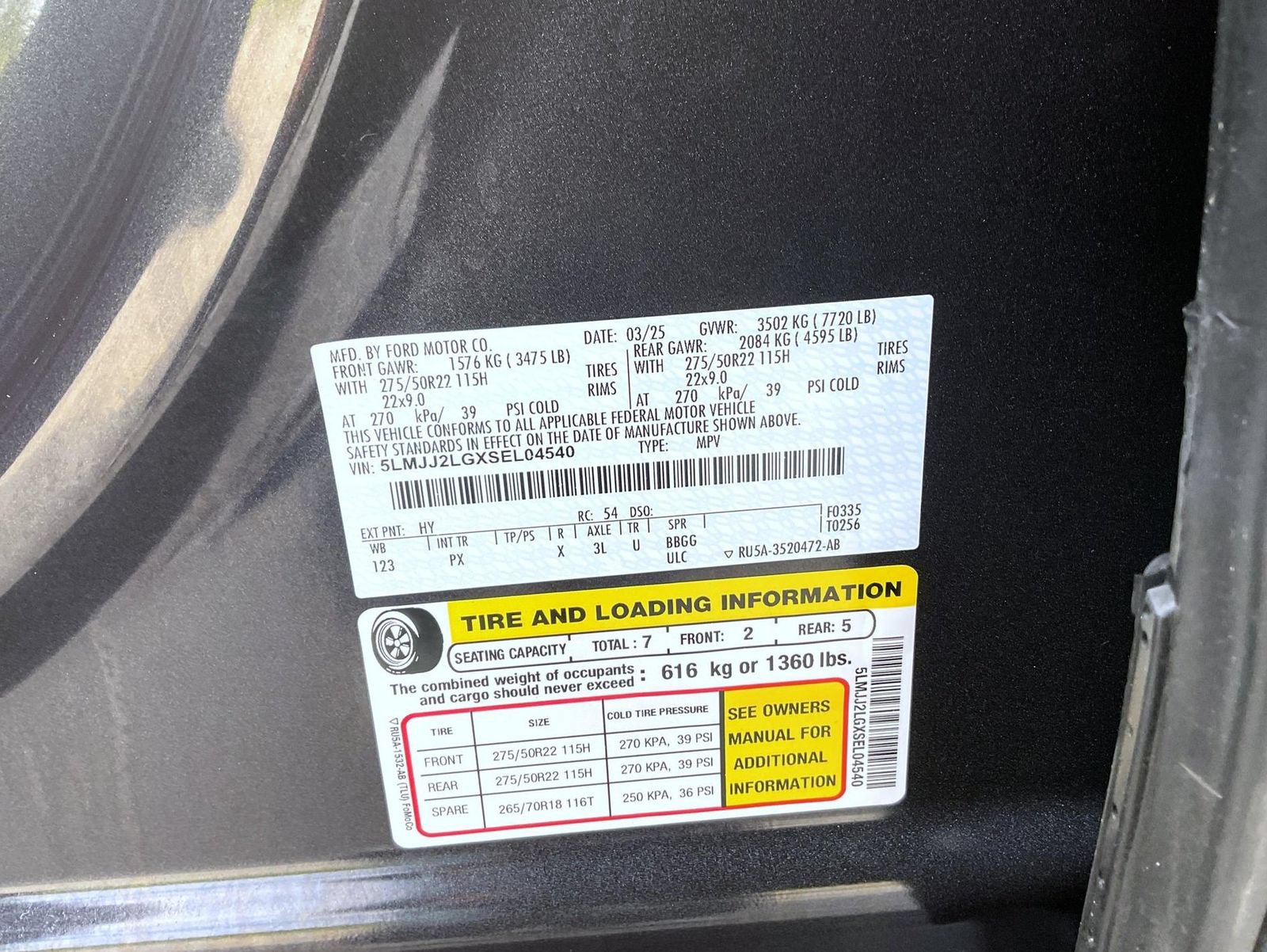 Used 2025 Lincoln Navigator Reserve AWD/4WD image 27