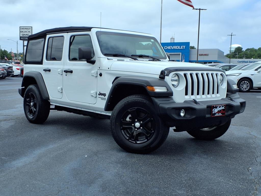 Used 2021 Jeep Wrangler Unlimited Sport image 1