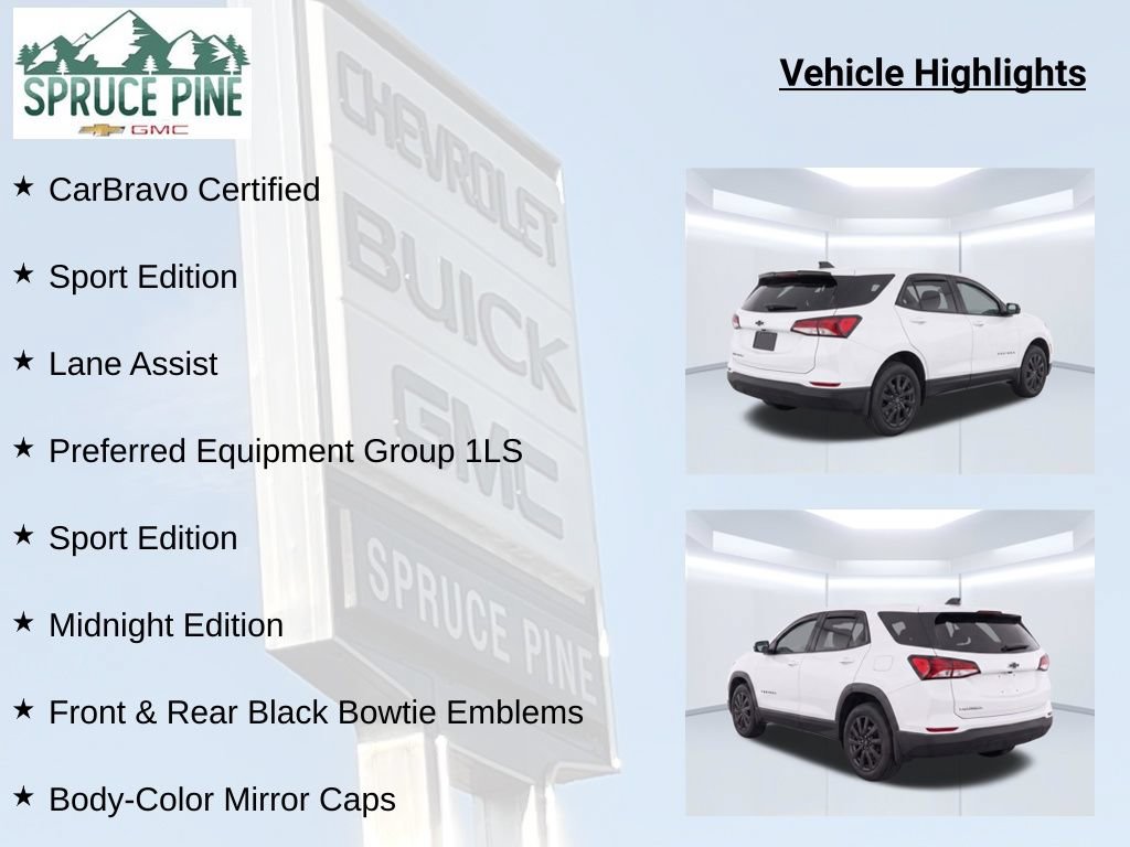 Certified 2024 Chevrolet Equinox LS w/ Sport Edition FWD image 9