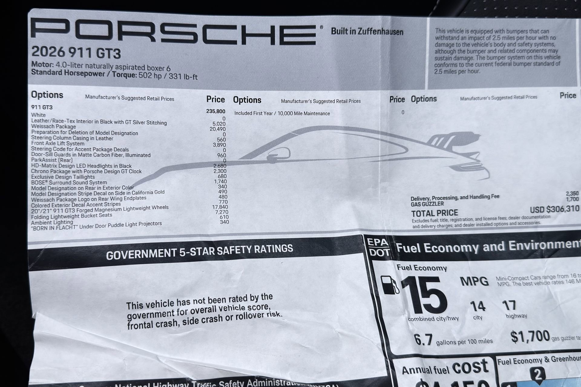 Used 2026 Porsche 911 GT3 image 38