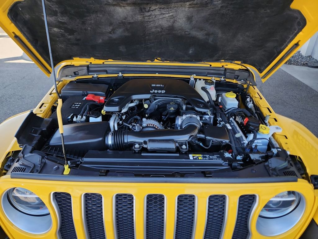 Used 2019 Jeep Wrangler Unlimited Sahara w/ Uconnect 4C Nav & Sound Group AWD/4WD image 36