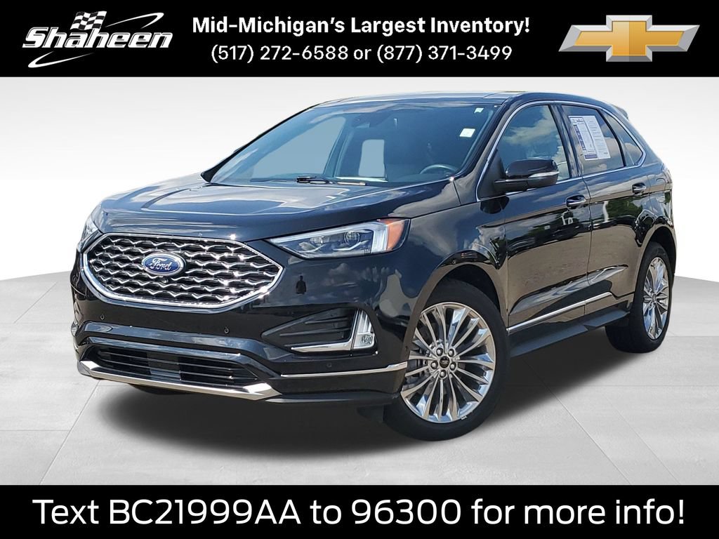 Used 2022 Ford Edge Titanium w/ Equipment Group 301A AWD/4WD image 1