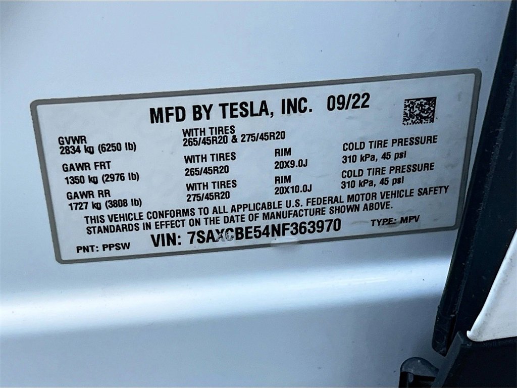 Used 2022 Tesla Model X image 31