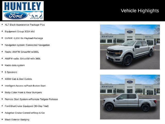 Used 2024 Ford F150 XLT w/ Equipment Group 302A MID AWD/4WD image 2