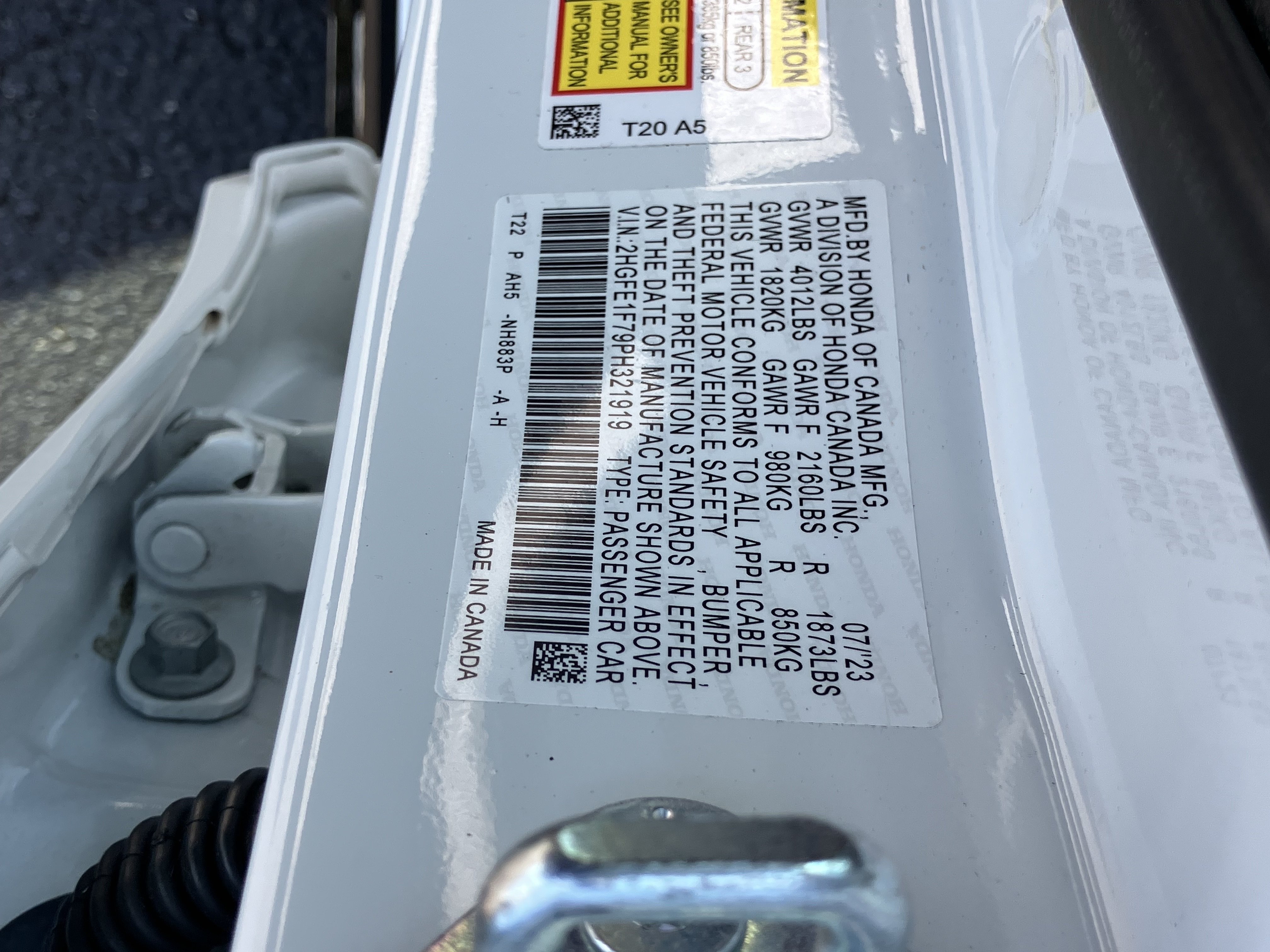 Used 2023 Honda Civic EX image 30