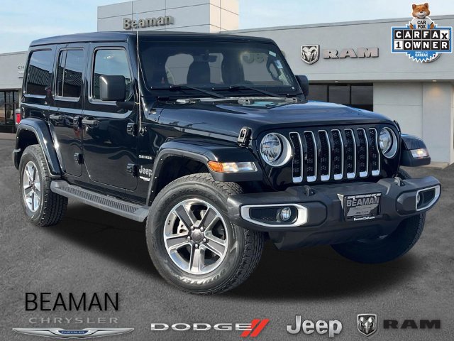 Used 2022 Jeep Wrangler Unlimited Sahara w/ Cold Weather Group AWD/4WD 360° Tour