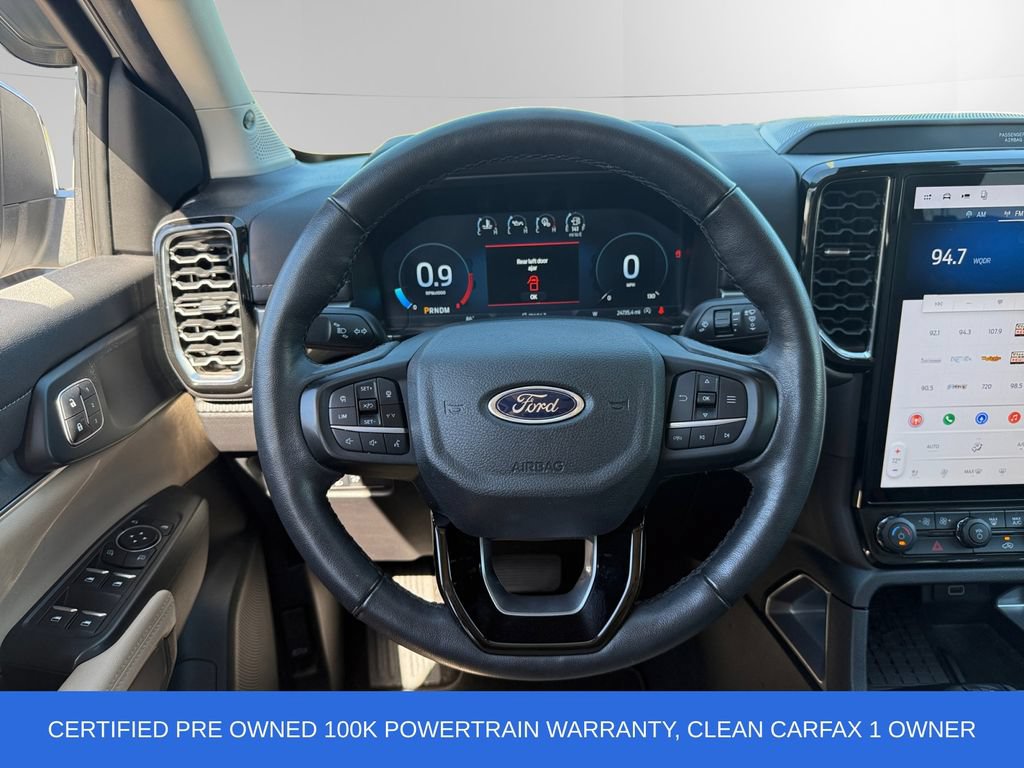 Certified 2024 Ford Ranger Lariat w/ FX4 Off-Road Package AWD/4WD image 12