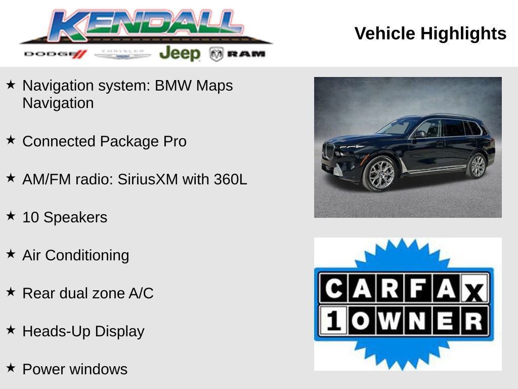 Used 2024 BMW X7 xDrive40i image 3
