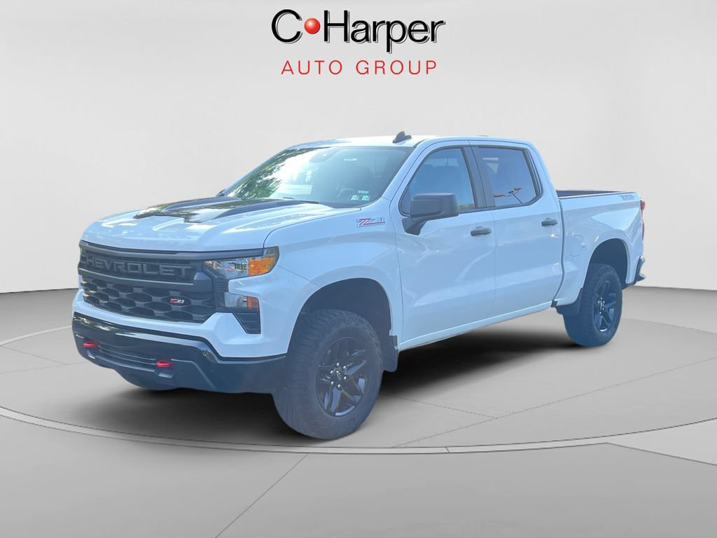 Used 2025 Chevrolet Silverado 1500 Custom Trail Boss w/ LPO, Dark Essentials Package AWD/4WD image 7