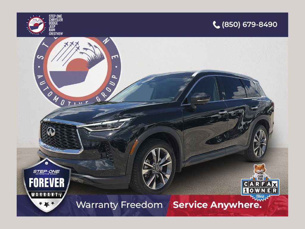 Used 2023 INFINITI QX60 Luxe w/ Cargo Package