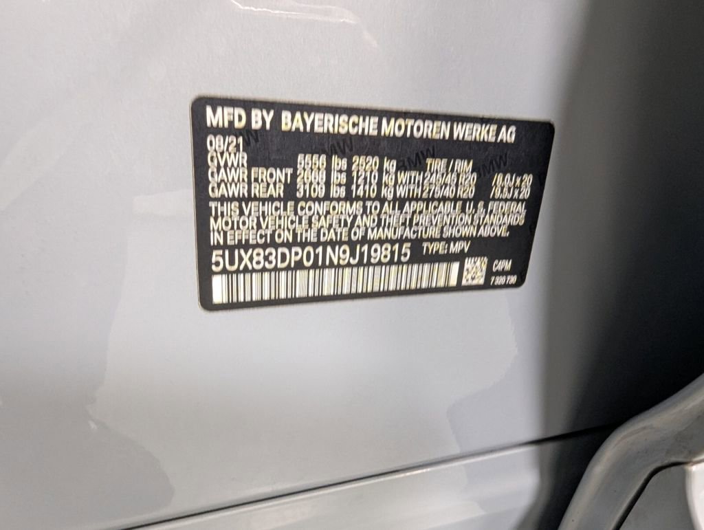 Used 2022 BMW X3 M40i image 28