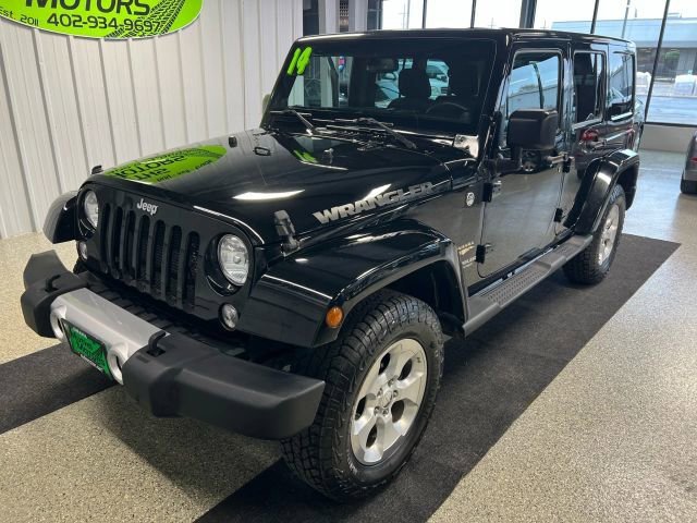 Used 2014 Jeep Wrangler Unlimited Sahara w/ Max Tow Package image 1