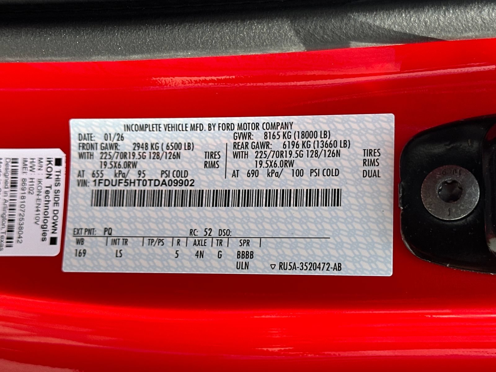 New 2026 Ford F550 4x4 Regular Cab Super Duty image 30