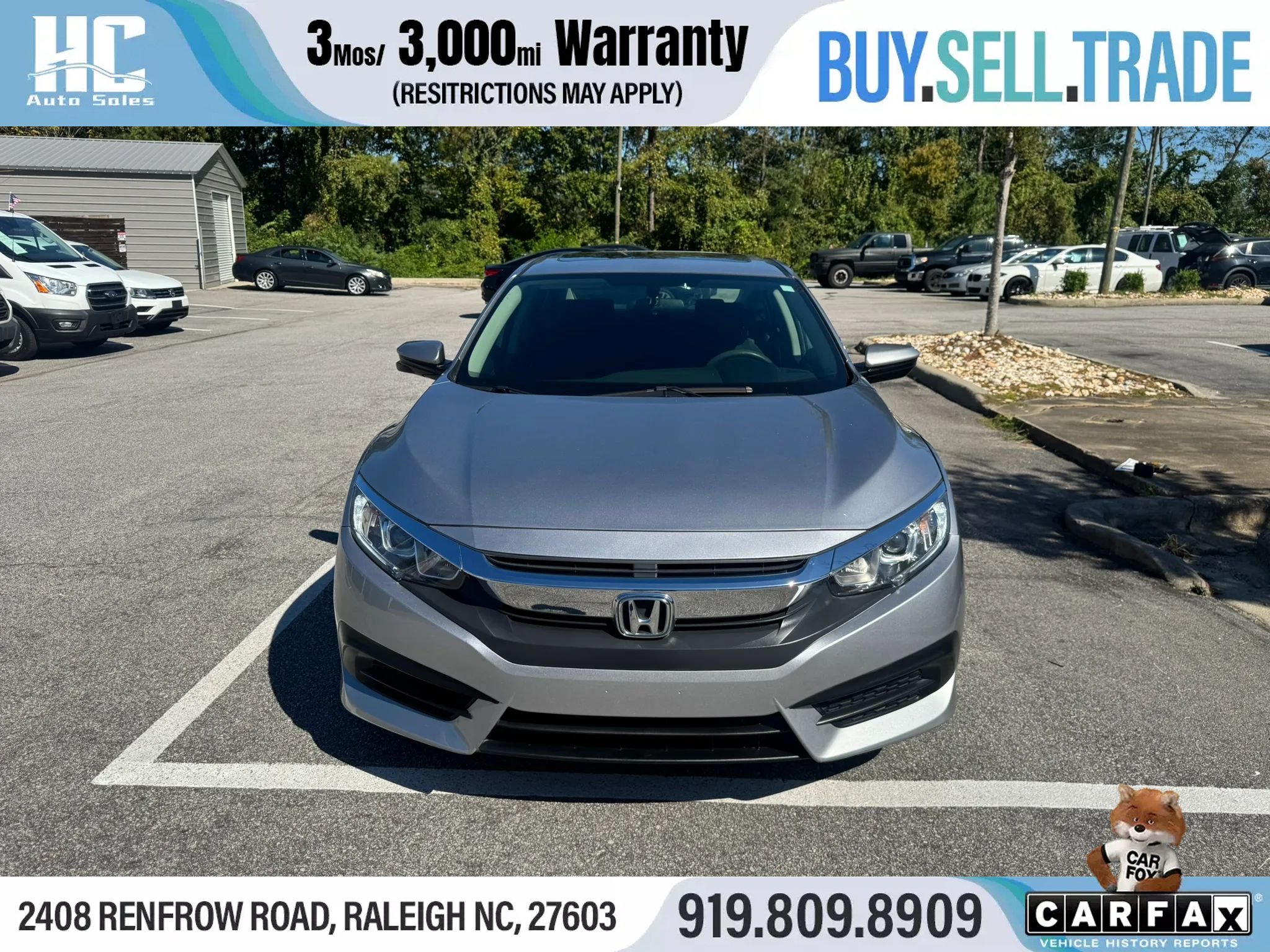 Used 2016 Honda Civic EX image 8