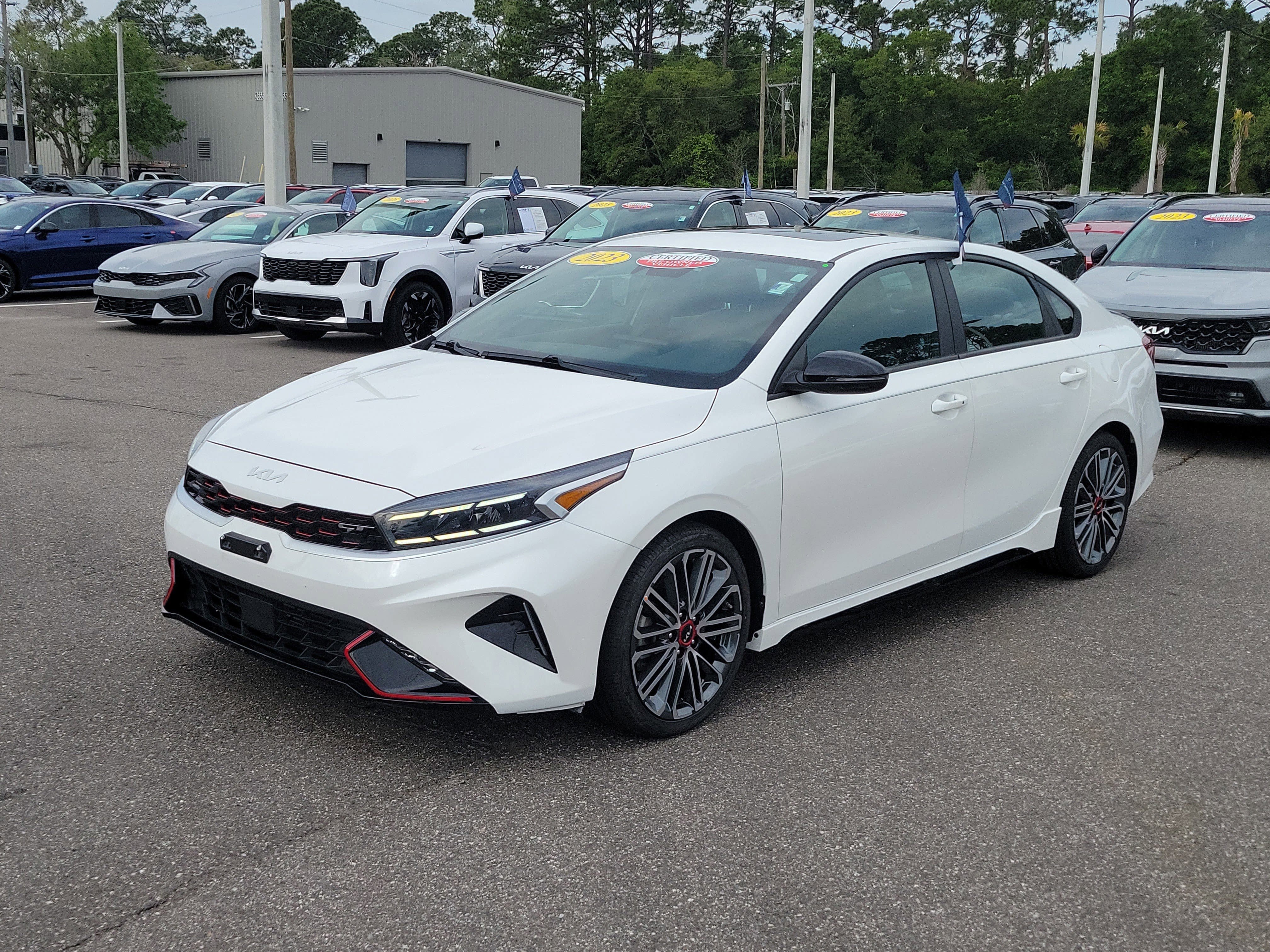 Certified 2023 Kia Forte GT w/ GT2 Package FWD image 3
