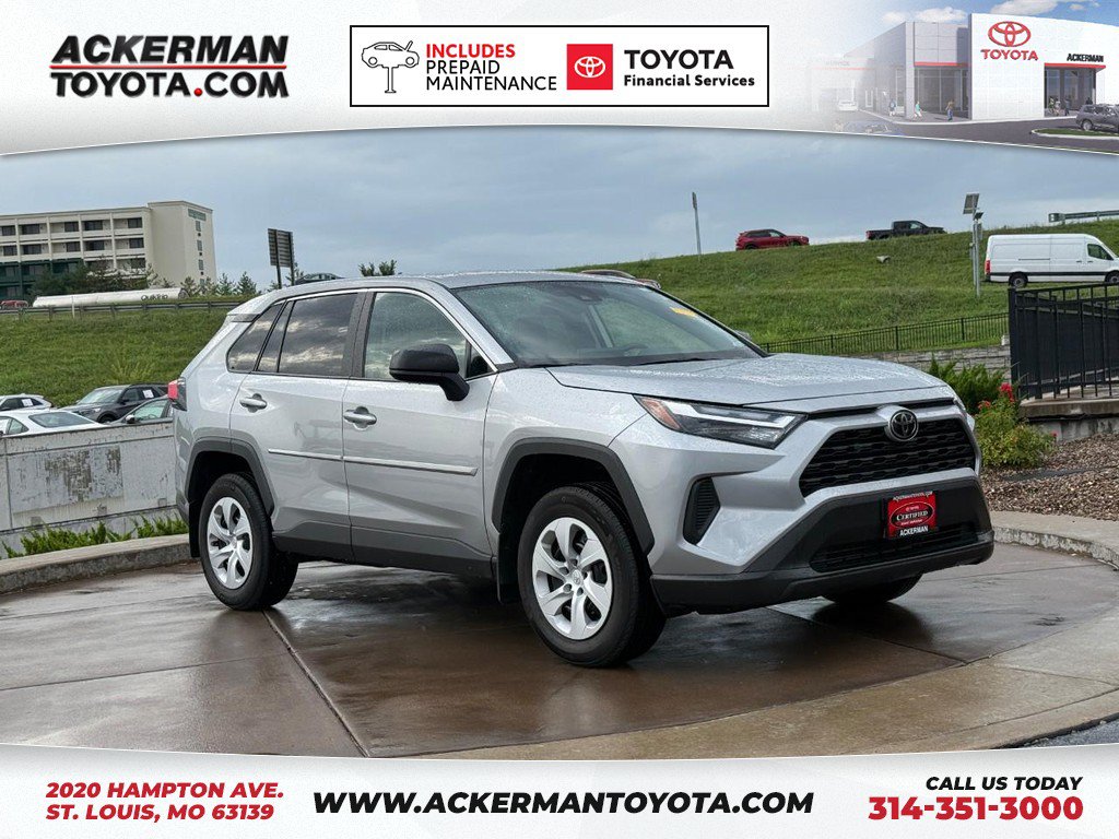 Certified 2025 Toyota RAV4 LE FWD image 1