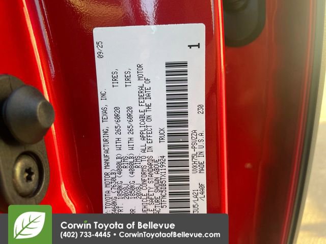 New 2026 Toyota Tundra Platinum image 27