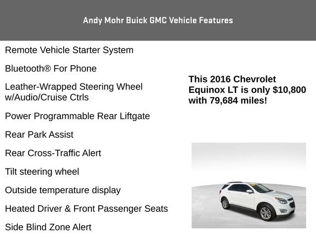 Used 2016 Chevrolet Equinox LT w/ Convenience Package AWD/4WD image 16