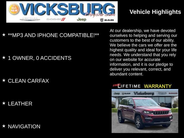 Used 2023 Jeep Grand Cherokee Limited AWD/4WD image 19