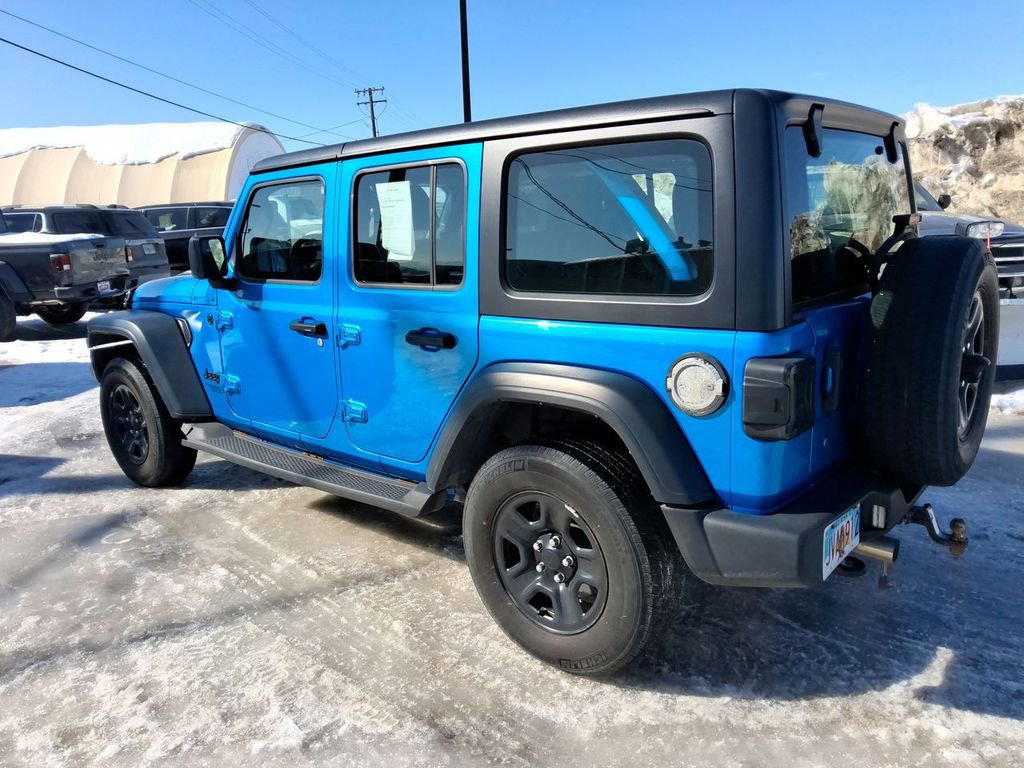 Certified 2021 Jeep Wrangler Unlimited Sport AWD/4WD image 6