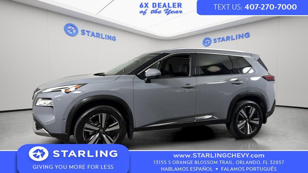 Used 2022 Nissan Rogue Platinum w/ Head-Up Display Package image 1