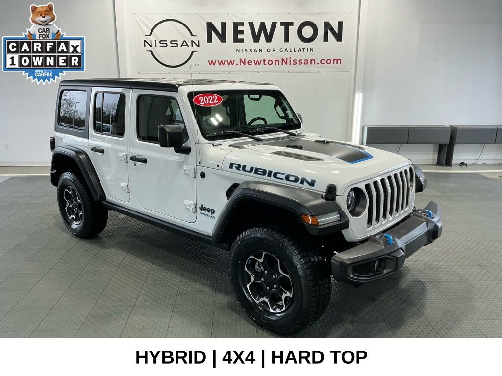 Used 2022 Jeep Wrangler Unlimited Rubicon 4xe image 1