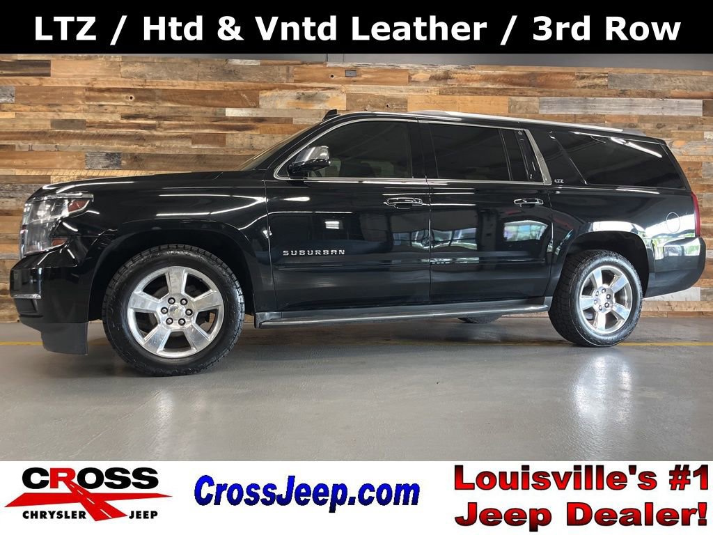 Used 2015 Chevrolet Suburban LTZ w/ Max Trailering Package AWD/4WD image 1