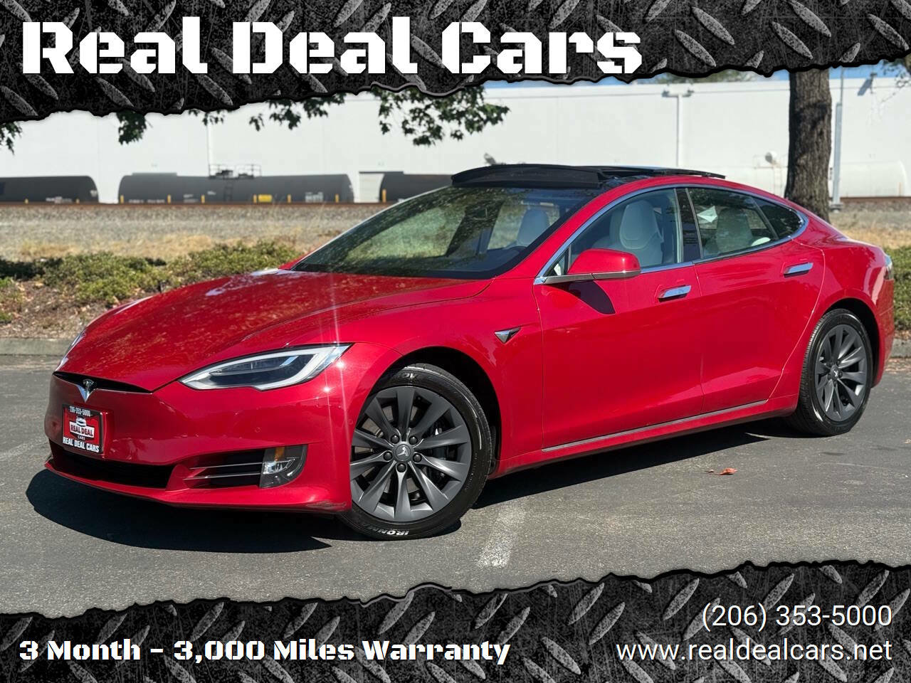 Used 2018 Tesla Model S 100D AWD/4WD image 1