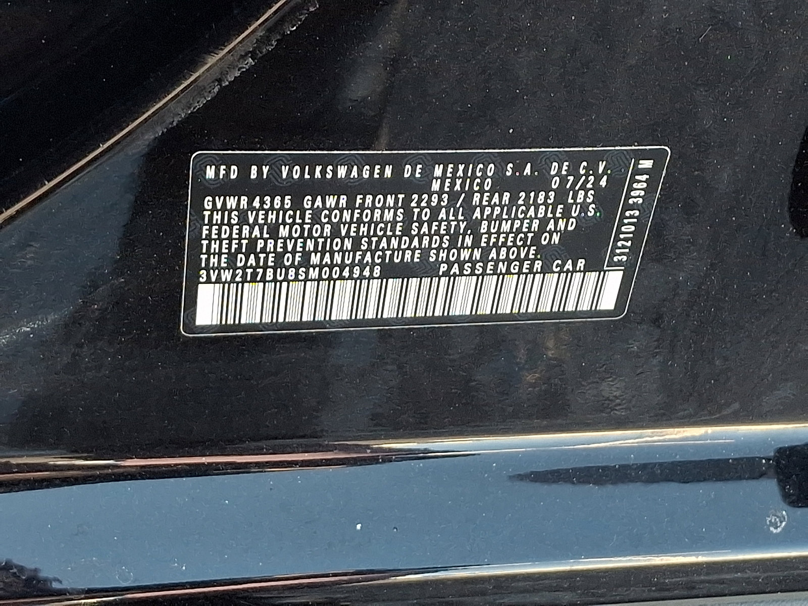 Certified 2025 Volkswagen Jetta GLI Autobahn w/ GLI Black Package image 29