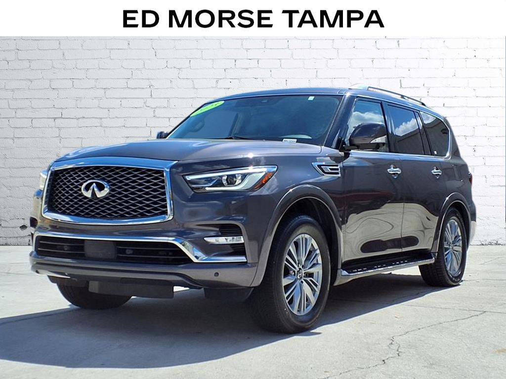 Used 2023 INFINITI QX80 Luxe w/ Cargo Package AWD/4WD image 1
