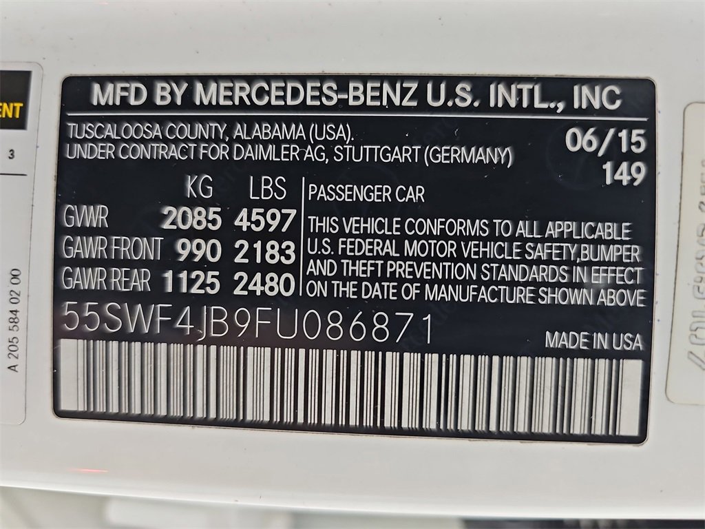 Used 2015 Mercedes-Benz C 300 Sedan image 41