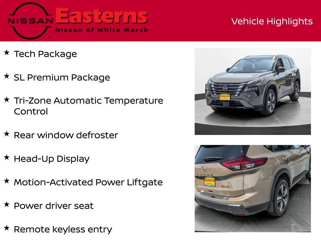 New 2025 Nissan Rogue SL w/ Tech Package AWD/4WD image 12