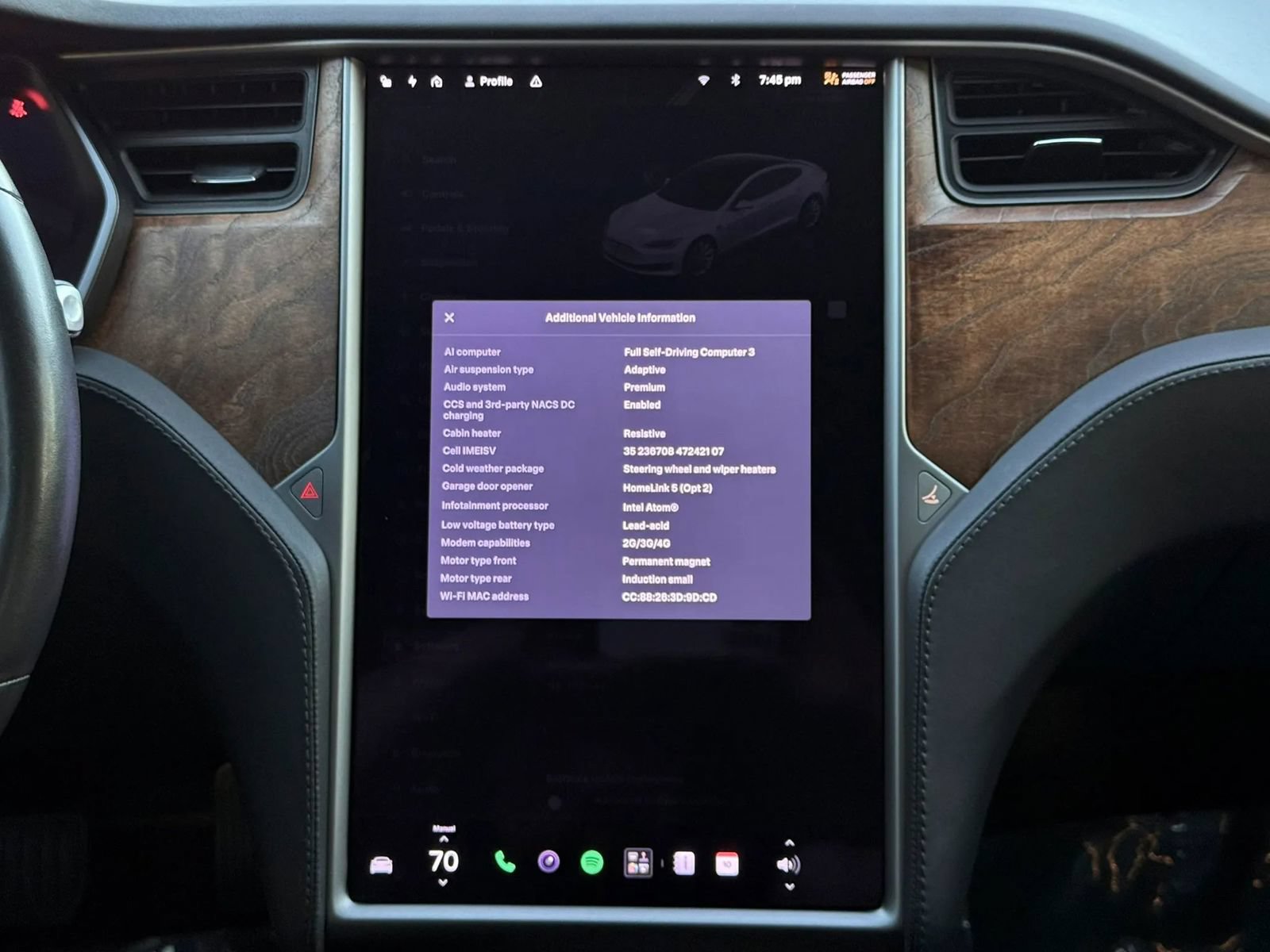 Used 2020 Tesla Model S Long Range Plus AWD/4WD image 14
