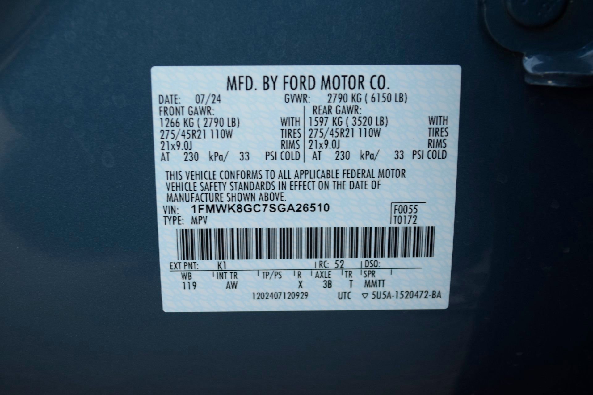 Certified 2025 Ford Explorer ST image 28