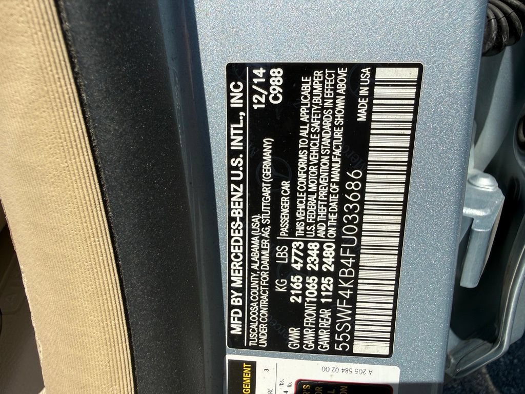 Used 2015 Mercedes-Benz C 300 4MATIC Sedan image 34