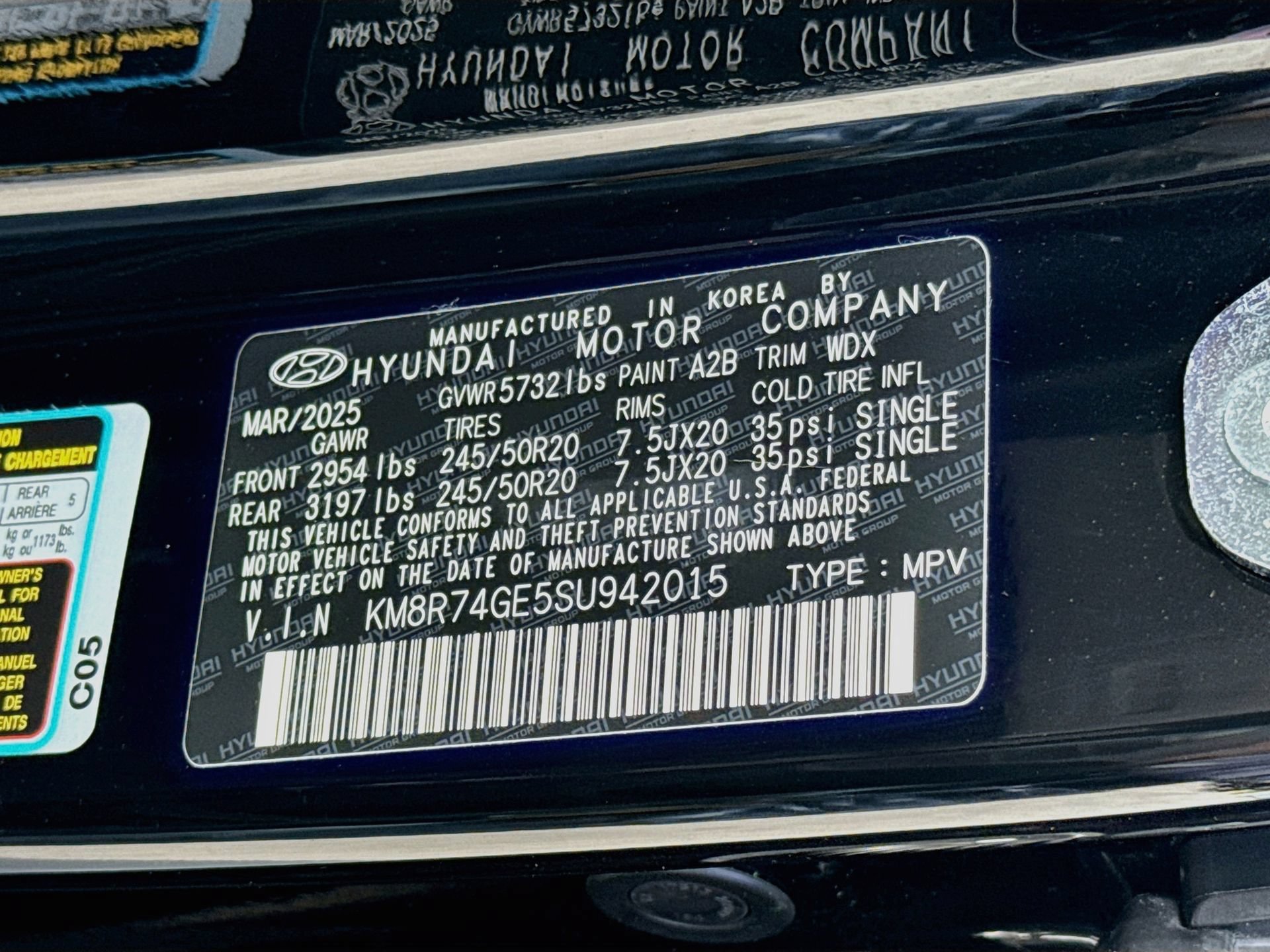Used 2025 Hyundai Palisade Calligraphy FWD image 47
