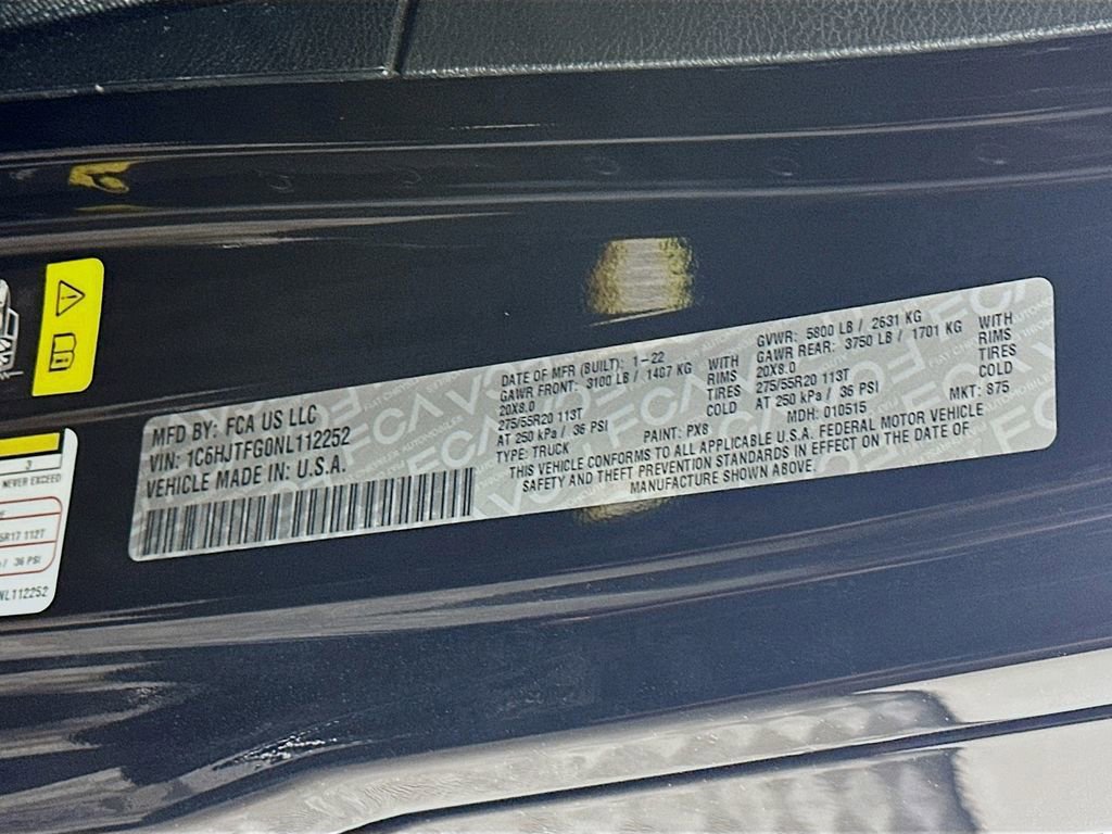 Used 2022 Jeep Gladiator Overland image 36