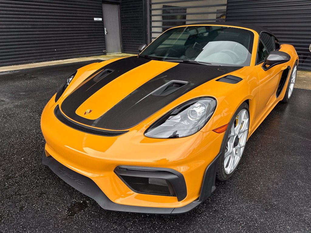Certified 2024 Porsche 718 Boxster Spyder RS